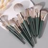 Makeup Brush Set 14Pcs Soft Fluffy Makeup Brushes Set Cosmetic Powder Eye Shadow Foundation Blush Blending Makeup Tools