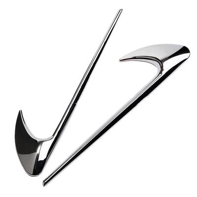 2 Piezas Embellecedor de Guardabarros Lateral para Coche Para Mercedes Benz Clase E W213 Clase C W205 Reequipamiento Accesorios E63S AMG
