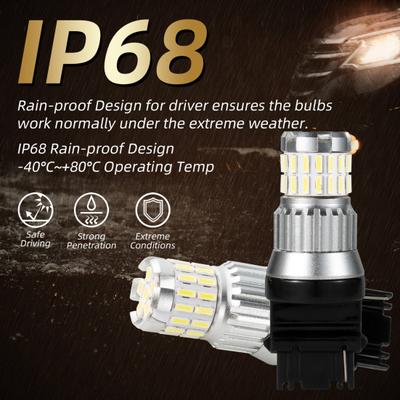 1Pair T25 3157 P27/7W LED Reversing Lights 36SMD Plug And Play