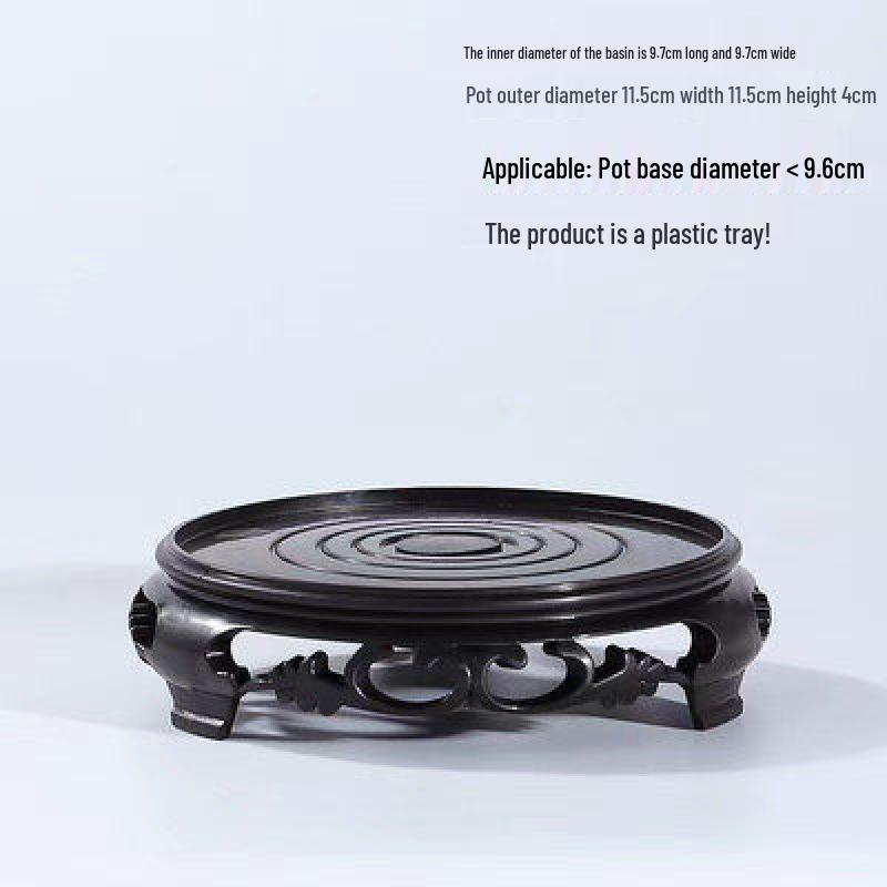 HC Retro Plastic Flower Pot Tray