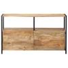 Sideboard 110x35x65 Cm Solid Mango Wood