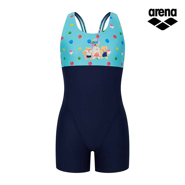 Alena Happy Day Kids' 3/4 Half-Body Racerback A4Sg1Gl02Nvy