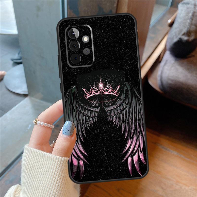 Exquisite Wings Case For Samsung Galaxy A06 A14 A56 A36 A26 A16 A54 A34 A12 A32 A52 A13 A33 A53 A15 A35 A55