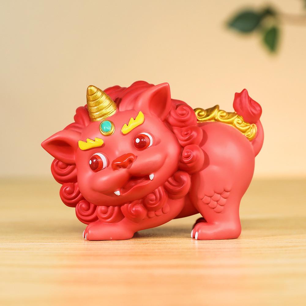 Resin Buddha Statues Set With Guardian Lion And Elephant For Home Decor And Gift Giving