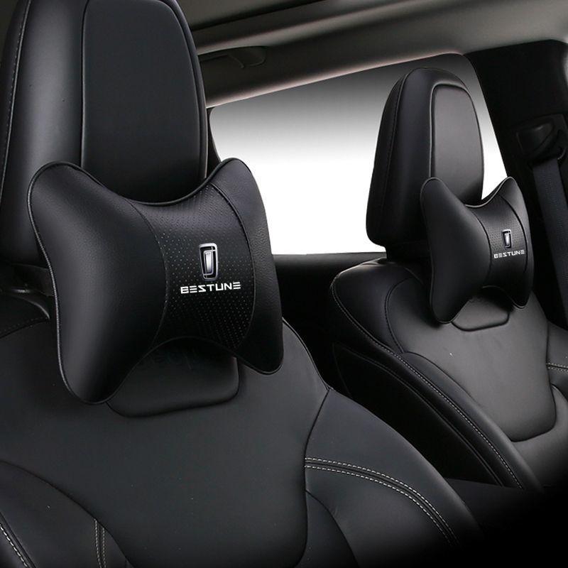 Compatible Car Headrest, Lumbar Support & Neck Pillows for Besturn NAT/B70T77/55/99/33 Models Standard