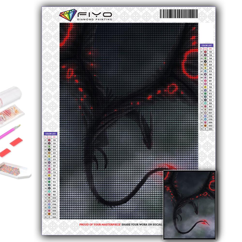 Cross Stitch Kit DIY Diamond Embroidery European Dragon Diamond Painting Home Decor
