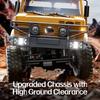 C8823 6WD RC Car 1/18 Off-road Remote Control Vehicle 2.4G High Speed Climbing Transport Rescue Crawler Model Toys for Children