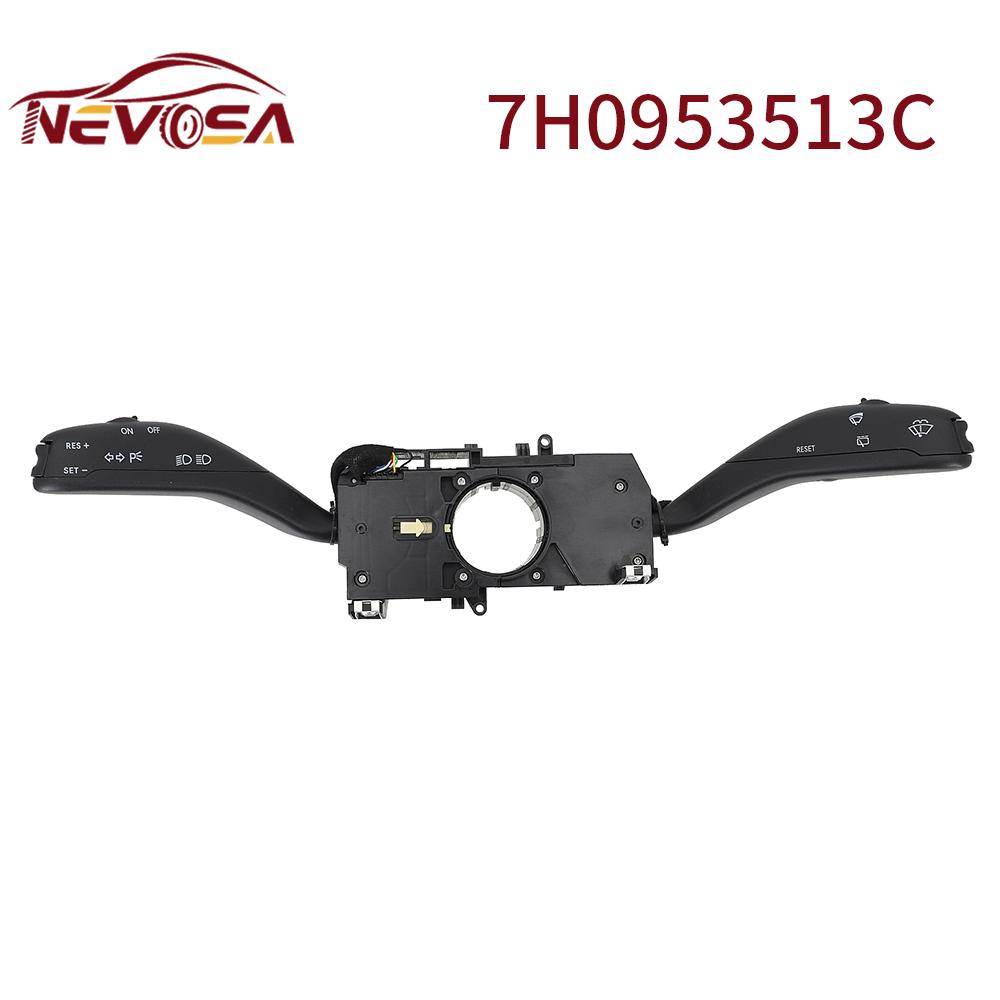 

NEVOSA Combination Switch Turn Signal Wiper Control Switch For SEAT IBIZA IV SKODA FABIA VW TRANSPORT 6RD953503B 7H095351 7H0953513C
