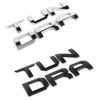 1pcs 3D Raised Metal Emblem Badge Sticker Letter Insert for T/OYOTA T/UNDRA Tailgate 2014 2015 2016 2017 2018 2019 Car Accessories