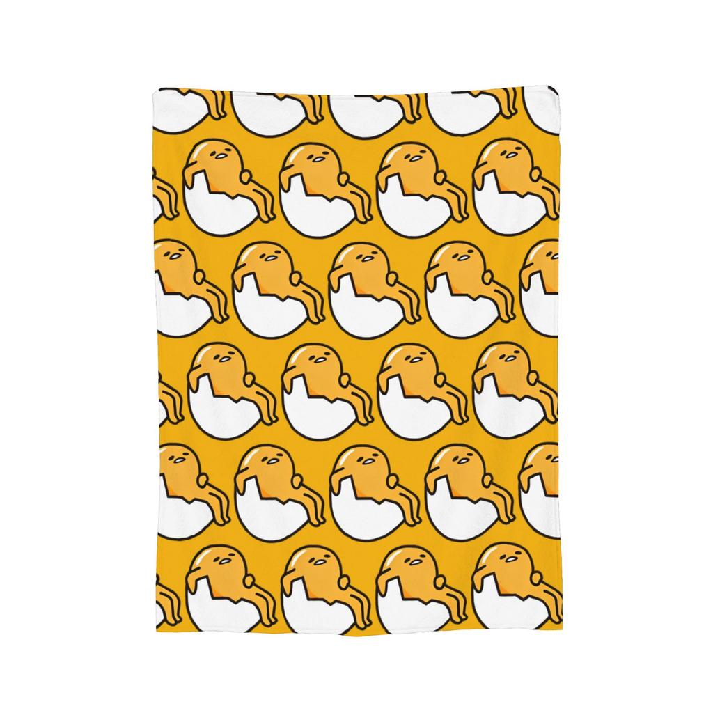 Lazy Egg Gudetama  Blanket Cute Cartoon Fleece Funny Breathable Throw Blankets for Bedding Lounge Textile Decor,