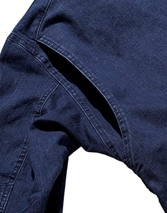 Bonmax Denim Handgepäckgröße Medium Größe M Jacke, 7 Denim,