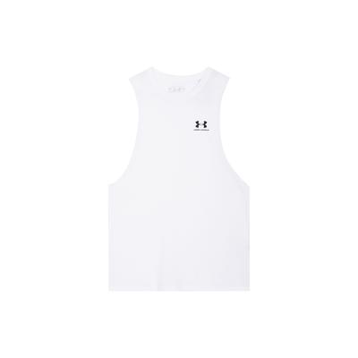 Sportstyle Training Vest Loose Fit Crew Neck Men Tops White 1329286-101