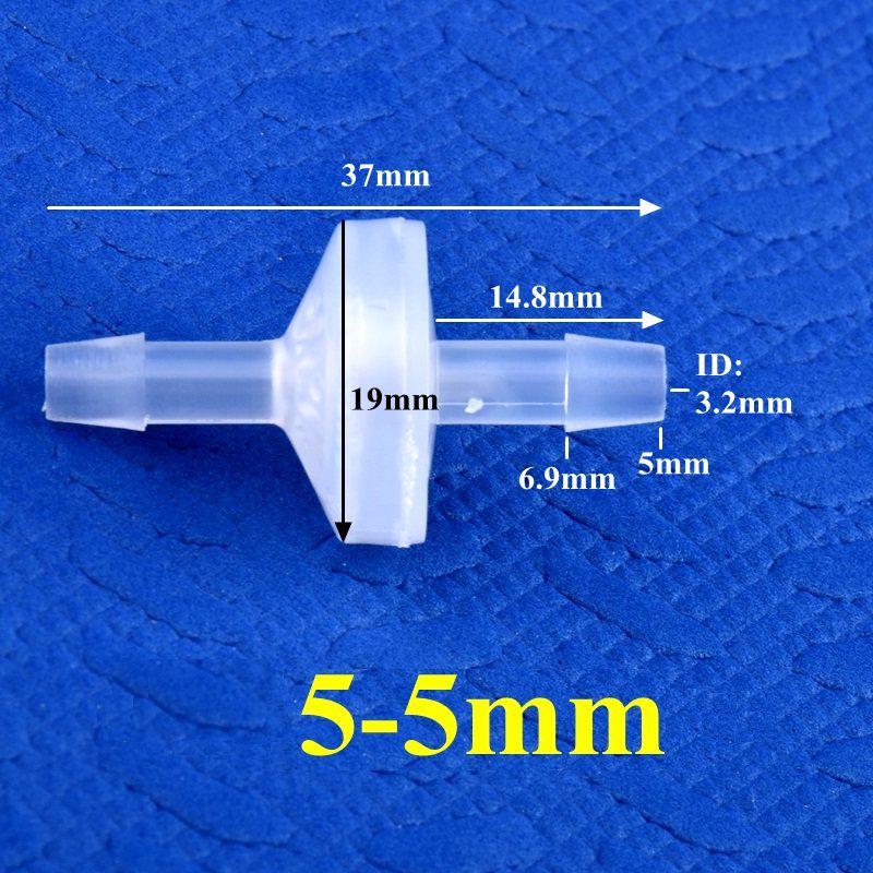 Plastový zpětný ventil s ostnem - Malý zpětný uzávěr pro vodu a kapaliny