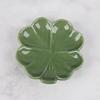 Minimalist Nordic Style Green Clover Leaf Tray | Decorative Cosmetics & Jewelry Storage Organizer for Home Decor