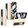 Full Coverage Foldable Phone Case With Built-in Kickstand Galaxy Z Fold4 PC Protective Shell