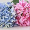 New Moisturizing Feel Artificial Hydrangea Real Touch Silk Flower Fake Flowers DIY Multicolor Bridal Bouquet Floral Party