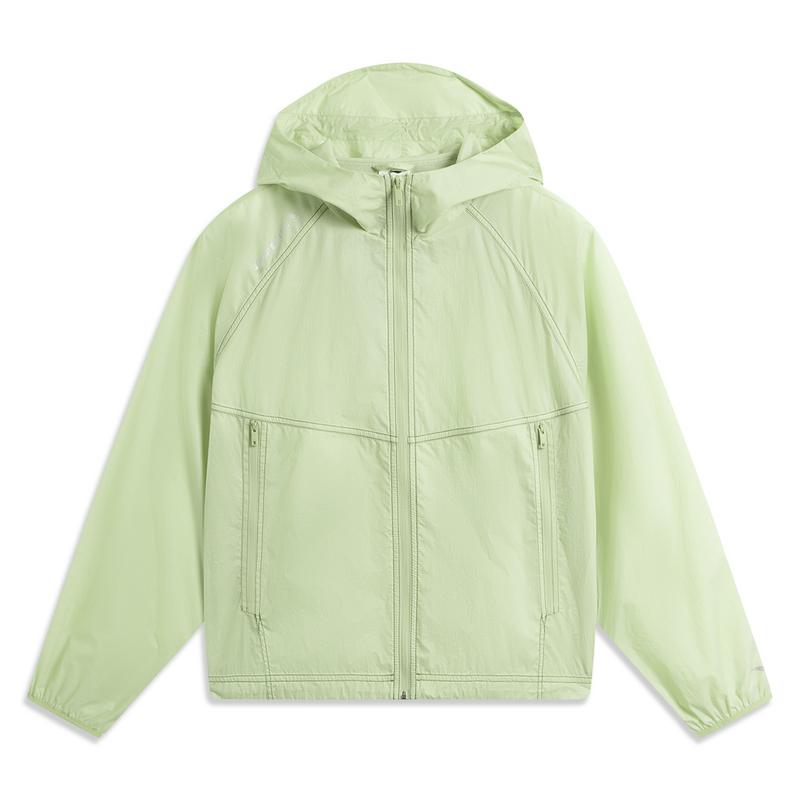 LI-NING AFDV378-6 Women s CF Shuo UPF50+ Sun Protection Hooded Windbreaker XS
