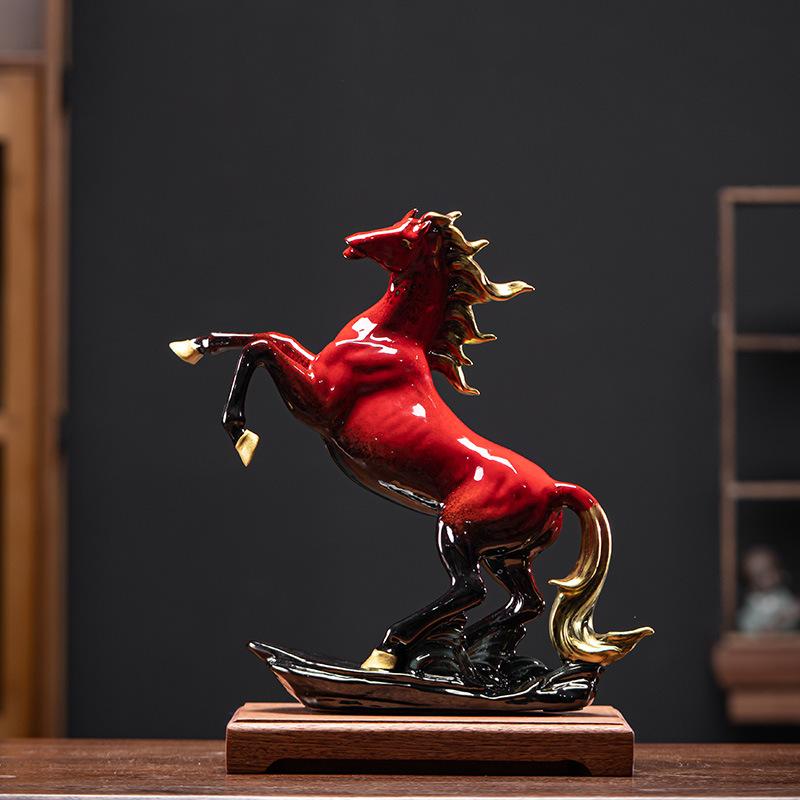 Ceramic items for success and wealth attraction, living room, office, home decoration, handicrafts, housewarming gifts and ornam