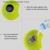 Adesivo WC Carino Che Cambia Colore Adesivo Termocromico per WC Urinatoio Allenamento Impermeabile Adesivo Che Cambia Colore Per Bambini Vasino