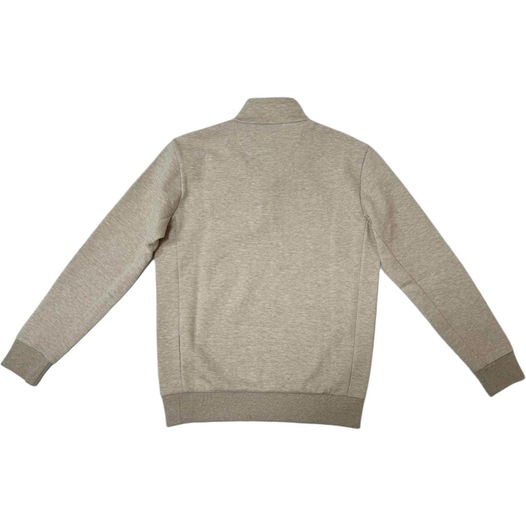 Polo Ralph Lauren Tek Renk Günlük Küçük Logolu Nakışlı Dik Yaka Yarım Fermuarlı Sweatshirt Erkek sweatshirt 710932529-001