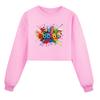 5575 Casual Fashion Kids Girls Roblox Printed Long Sleeves Sweatshirt