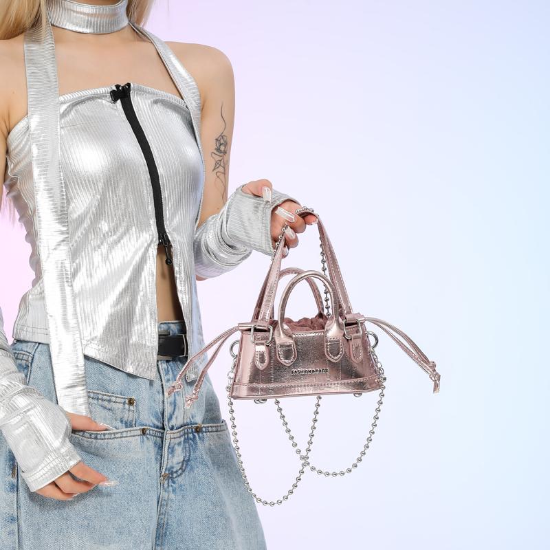 Genți de mână din piele strălucitoare pentru femei, genți de mână mini de lux pentru femei, genți de umăr de designer de lux, pentru naveta