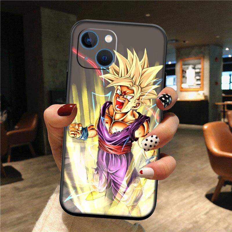 TR10 Dragon Ball Gohan Shell Phone Case for Samsung Galaxy S20 S21 S22 Ultra FE Plus A21S A22 A24 A25 A26 A30 A30S A31