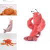 Larry Crawfish Shelton Skin Shrimp Crab Plush Doll For Birthday Gifts Soft And Cuddly 22/26/45cm Animal Plushes