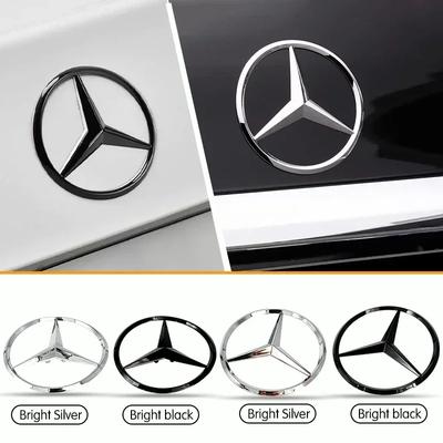 For Mercedes Benz Replacement ABS Car Rear Trunk Decal Trunk Emblem Stickers Accessories For Mercedes Benz X156 GLA CIass 15-19