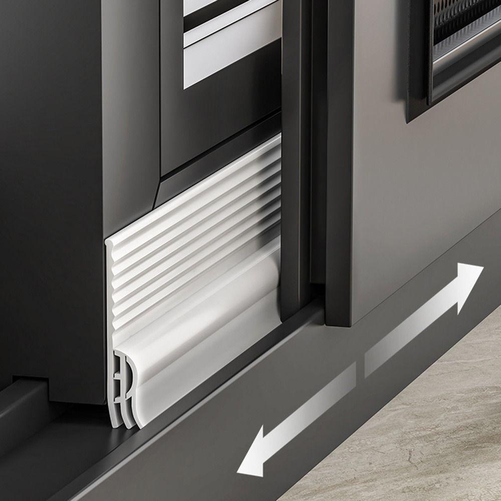 2M Rubber Sliding Door Sealant Strips Dustproof Windproof Insulation Film Window Seals