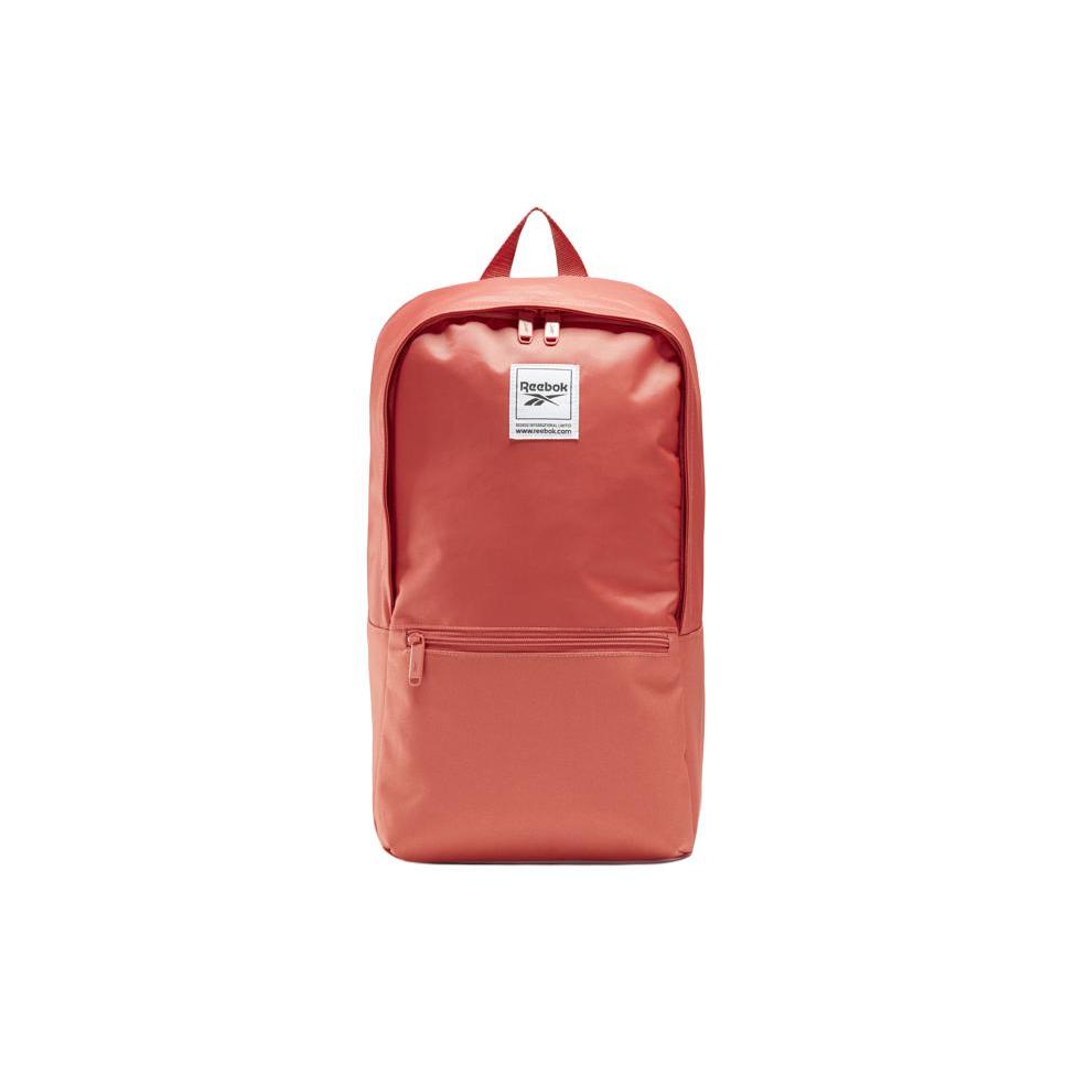 New Reebok Polyester Backpack Unisex Orange Red IFD74-HD9849