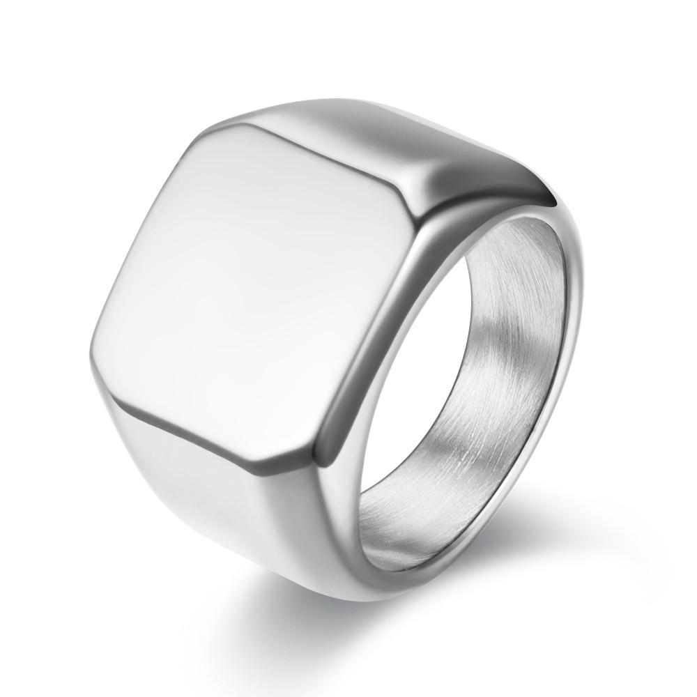 Cross-border Bramble Vine Woven Titanium Steel Ring - Hip Hop Style, Non-fading Niche Jewelry for Men