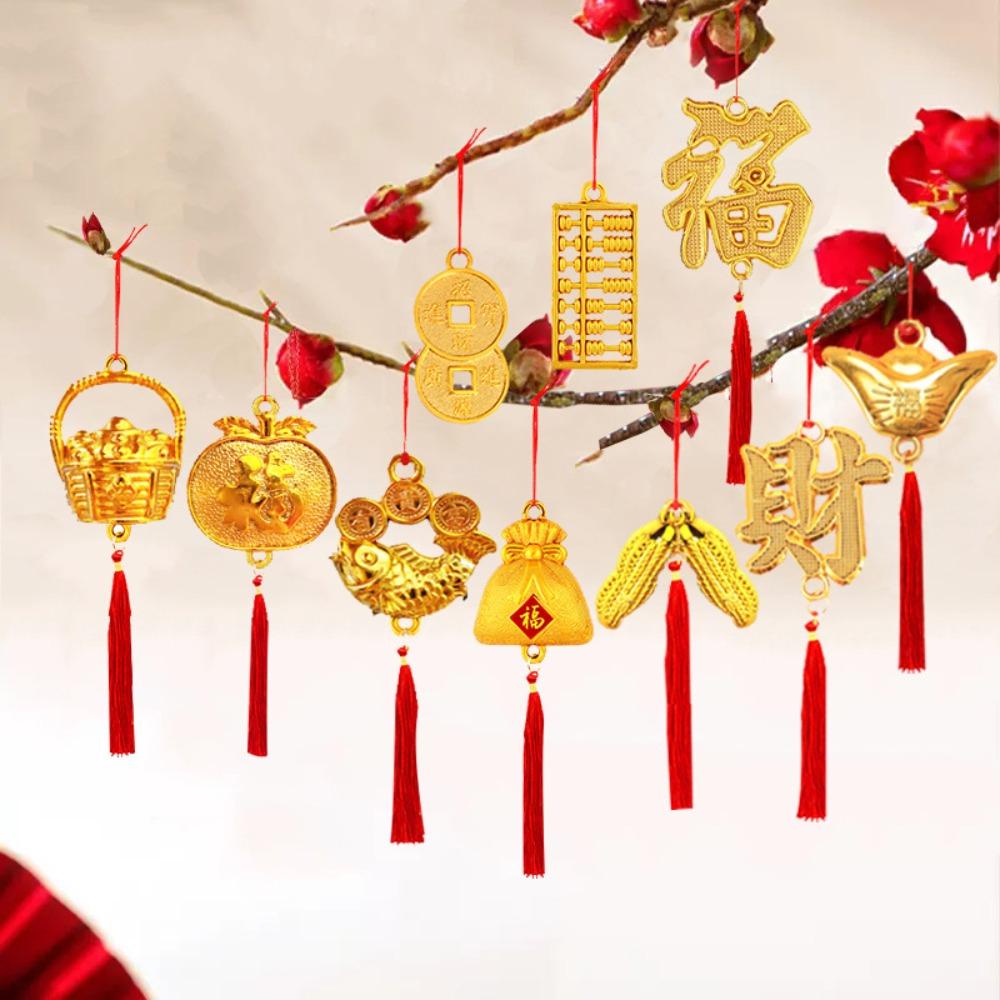 Bonsai Pendants Lunar New Year Decoration Lantern Pendant Chinese Cultural Ornaments Trees Decor