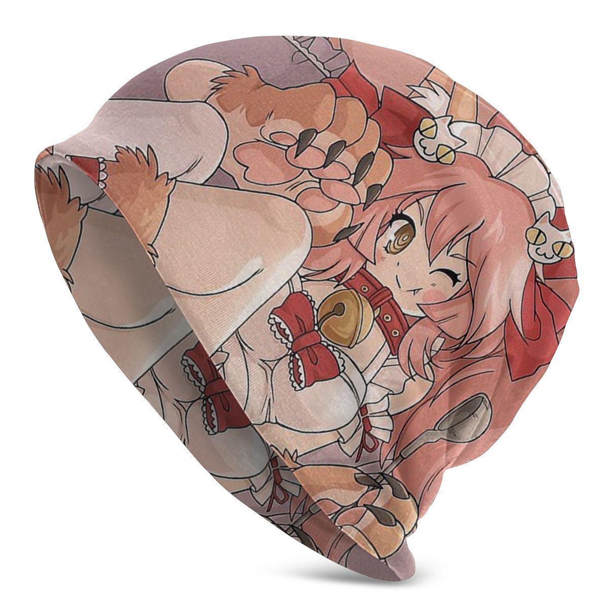 

Вязаная шапка Tamamo Cat, модная шапка-бини, Fate Grand Order Shielder, карточная игра, лыжные шапки Skullies, хлопковые шапки с капюшоном