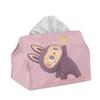 Cartoon Tissue Box, Creative Labubu Tissue Box for Home Living Room, Desktop Decorative Fabric Paper Box