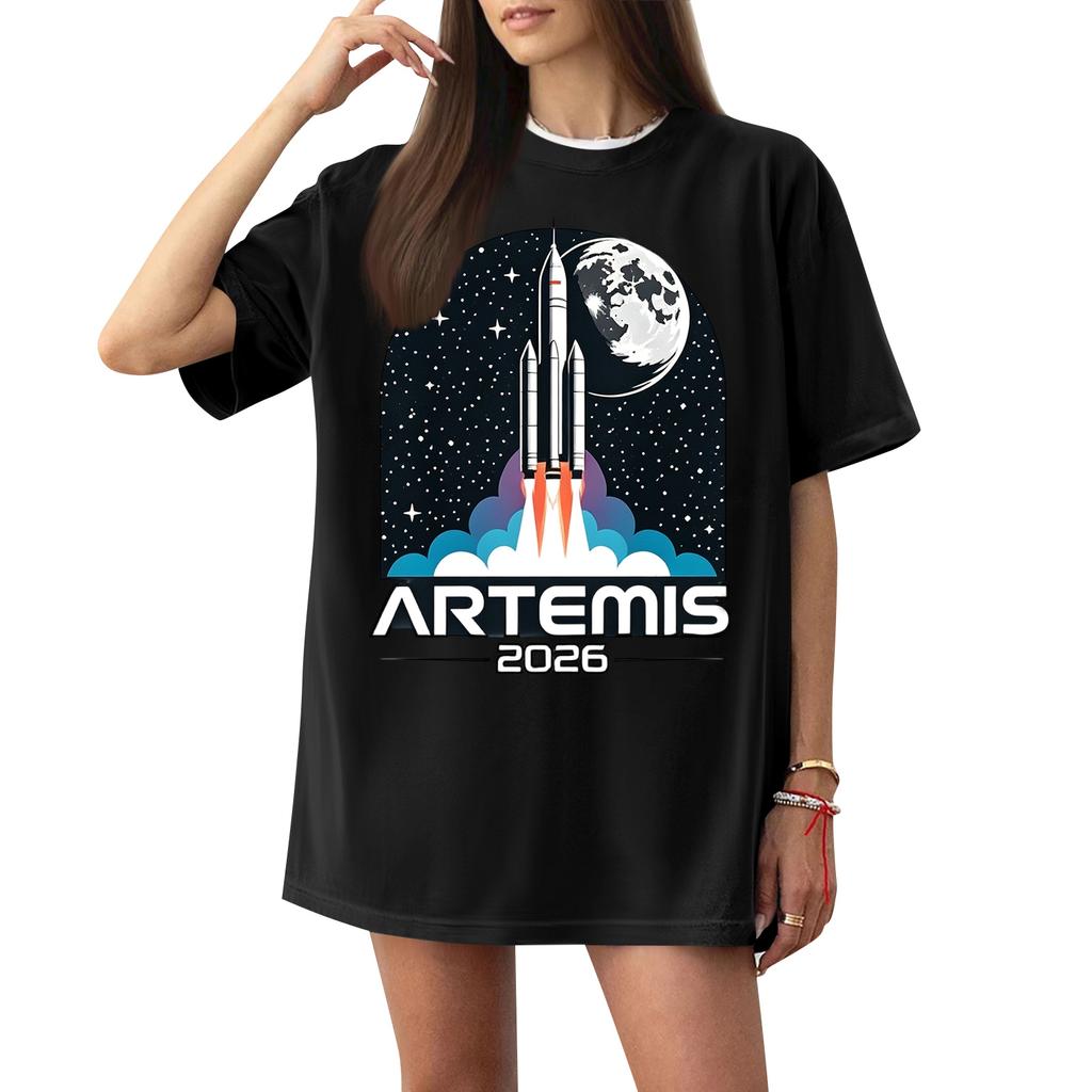 Women's Casual Letter Print Short-sleeved Top T-shirt