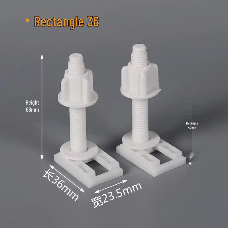 Toilet Seat Cover Bolt & Buckle Kit