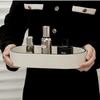 PU-Leder Aufbewahrungsbox Eingangsbereich Zuhause Schmuck-Organizer-Box Schreibtisch Kosmetik Diverse Ablage Wohnzimmer Dekoration