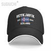 Baseball Cap Iceland EST Reykjavik Capital Unisex Women Unisex Hip Hop Sandwich Caps Snapback Golf Hat Fishing