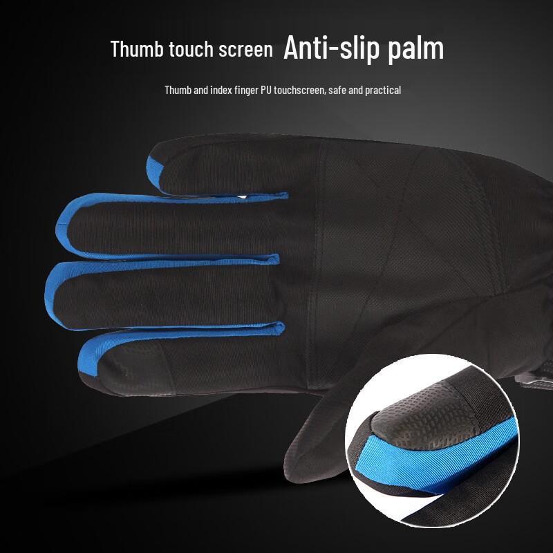 Maiceyi Men's Winter Waterproof Touchscreen Gloves