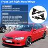 Motoforti Front Hood Hinge for Honda Civic 2001-2005 Sedan Coupe for Honda CR-V 2002-2006 for Honda Element 2003-2011 Front Left Right Hood Hinge Set