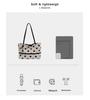 2026 New Korean Casual Polka Dot Tote: Versatile, Large-Capacity Underarm Shoulder Bag