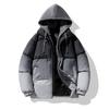 Otoño e Invierno Cambio Gradual de Color Algodón Acolchado Hombres Americano Jinjiang Ropa Acolchada de Algodón Chaqueta de Invierno Chaqueta Acolchada de Algodón Engrosada