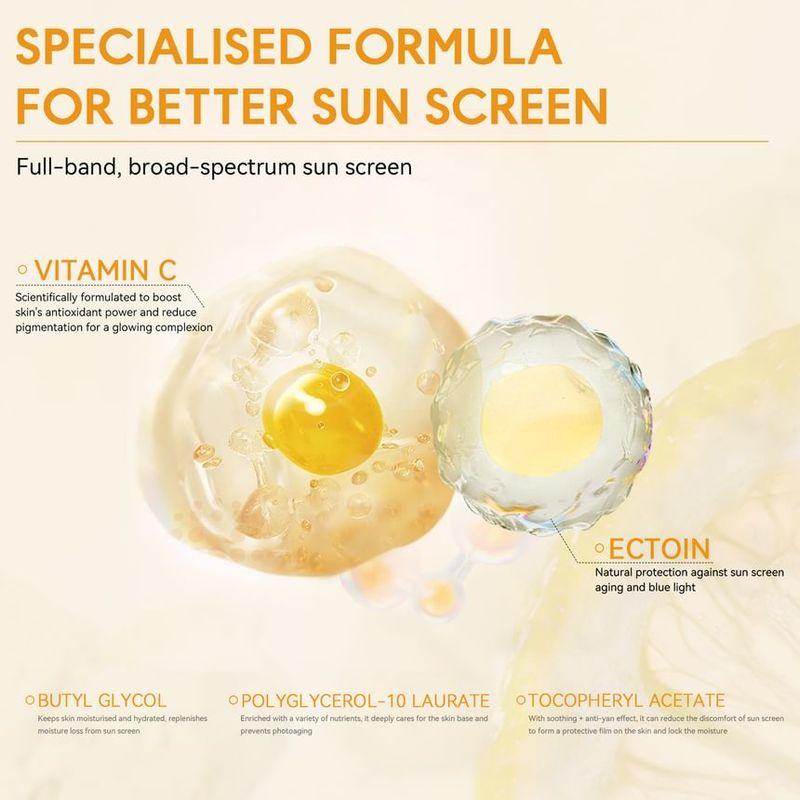 DEROL - Repairing Sunscreen Essence SPF50 PA++++