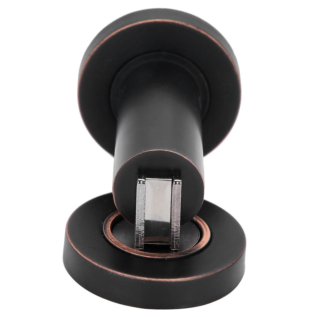 Magnetischer Türstopper Zinklegierung Türen Festhalter Set für Zuhause Büro Gewerbliche Nutzung(RotSchwarz )