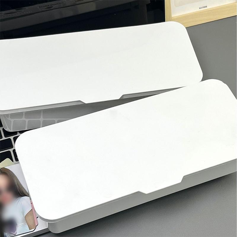 Idol Photo Storage Case Transparent Plastic Box Kpop Photocards Collection Organizer Jewelry Storage Supplies Desk Organizer Box