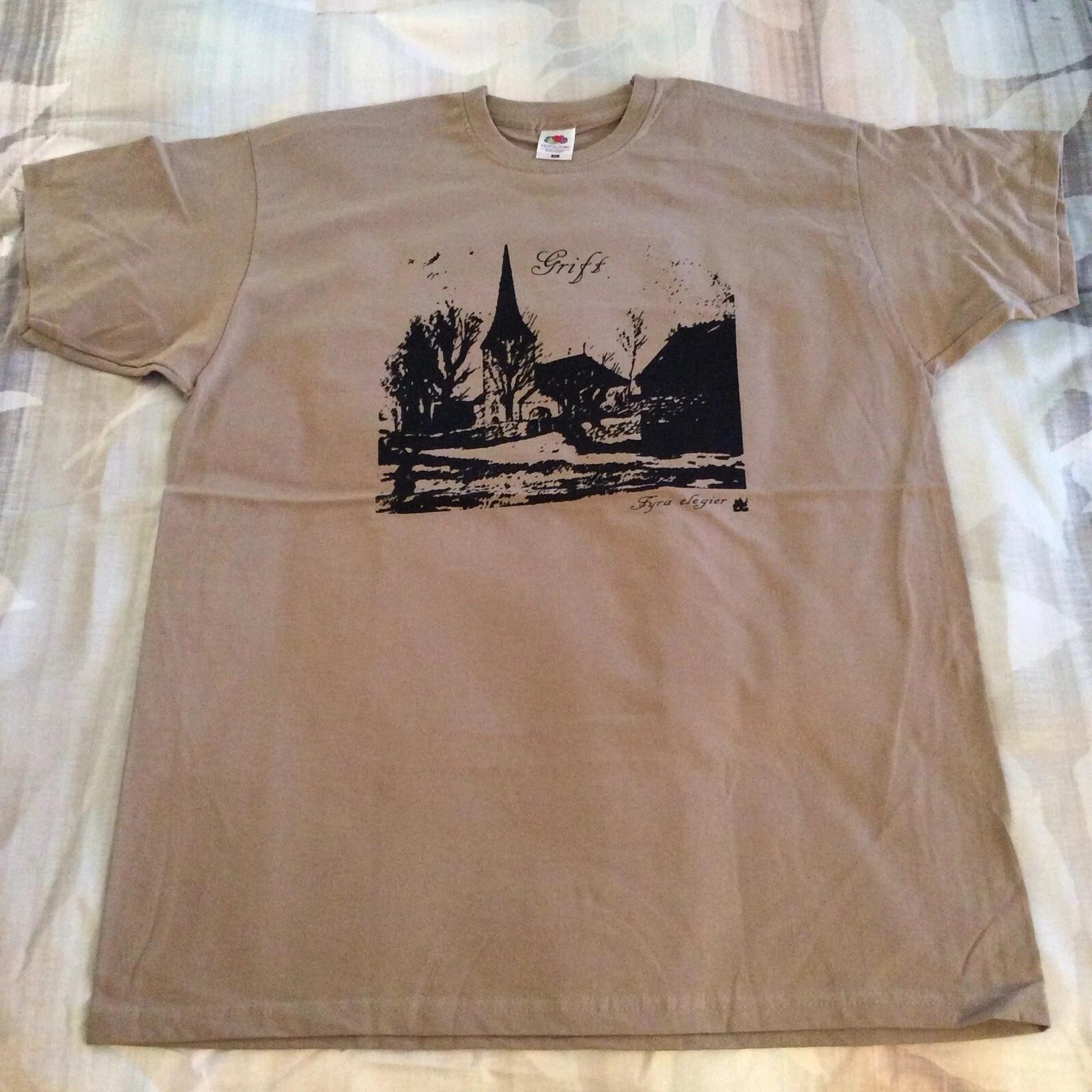 GRIFT Fyra Elegier Shirt XL,Azarath,The Chasm, Inquisition, Urgehal, Ensiferum 2XL