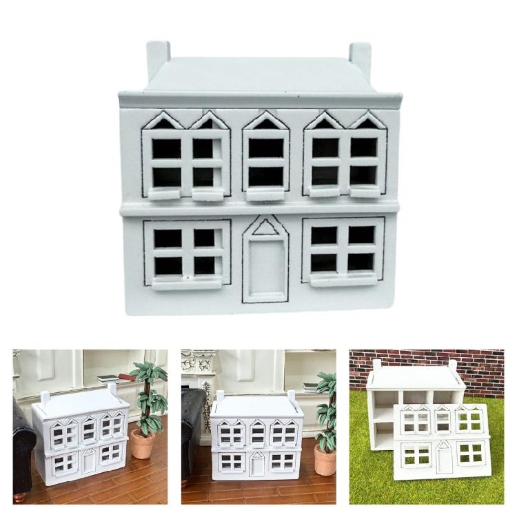 Retro House Model for Kids Decorative Cottage Figurines Miniature Home Decoration Perfect for Collectors and Enthusiasts