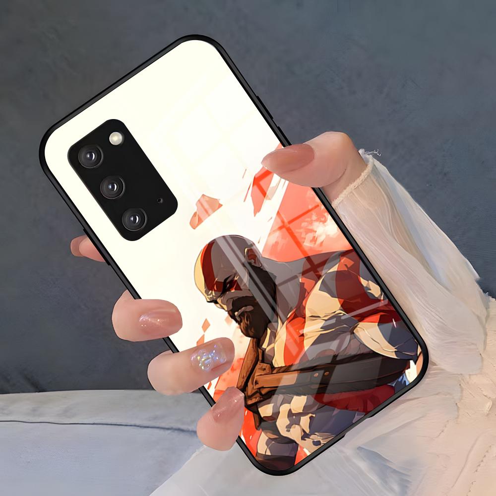 God Of Wars Phone Case For Samsung S26 S25 Plus S20 S20 Plus S22 Ultra S23 FE S21 Plus S21 Ultra Glass Cover