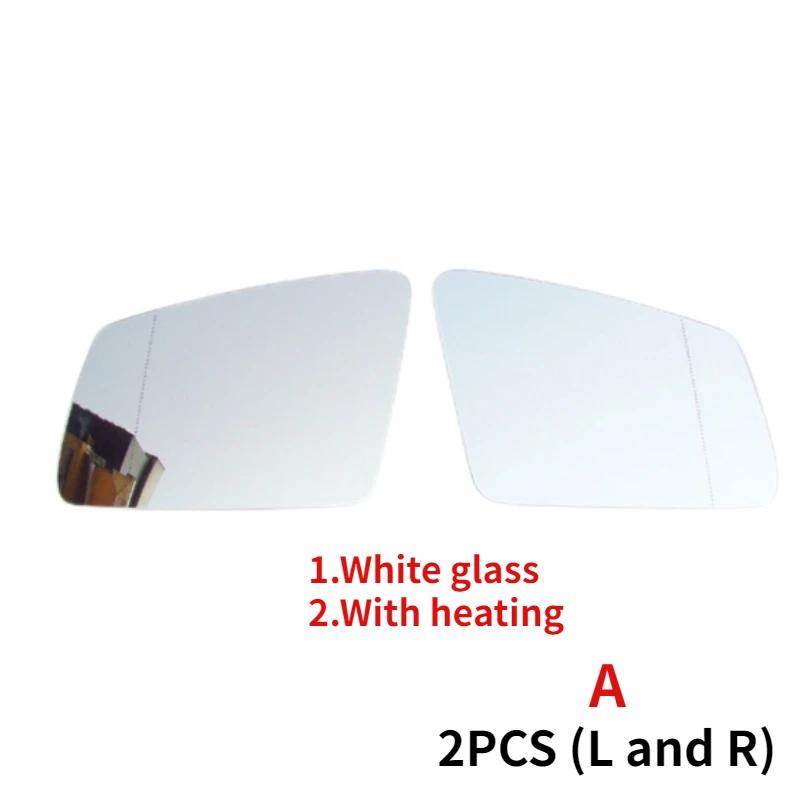 Side Rearview Mirror Glass With Blind Spot Heated Lens For Mercedes-Benz A B C E S Class GLC GLB GLA GLK W205 W204 W212 W213